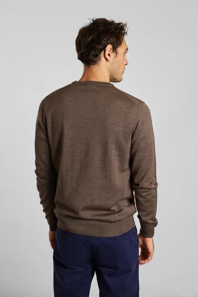 Pull col rond en laine mérinos L'Exception Paris