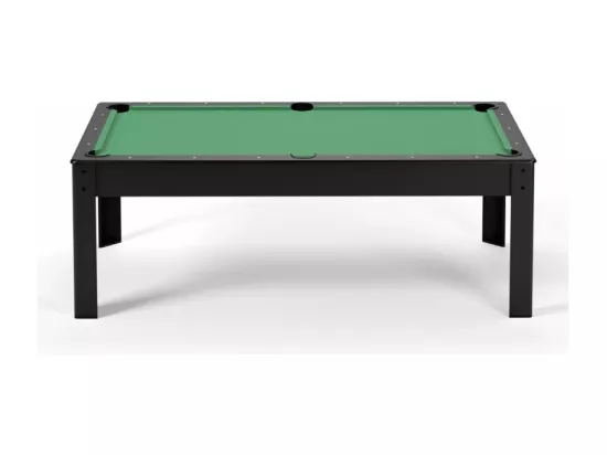 Billard Américain convertible table 8places KITBILL 7Ft - 226,5 x 126,5 x 80 cm Plateau dînatoire et accessoires inclus - Noir