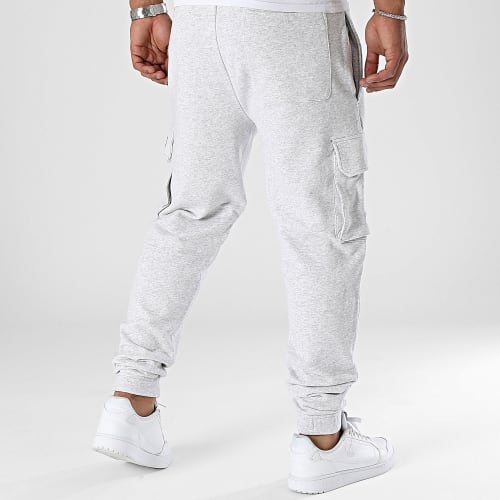 Pantalon Jogging Badge Cargo 7694 Gris Chiné