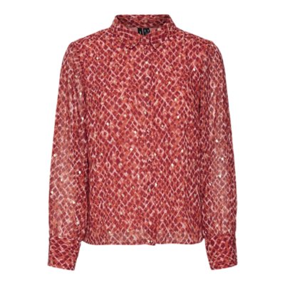 Chemise à manches longues femme Vmhaly VERO MODA