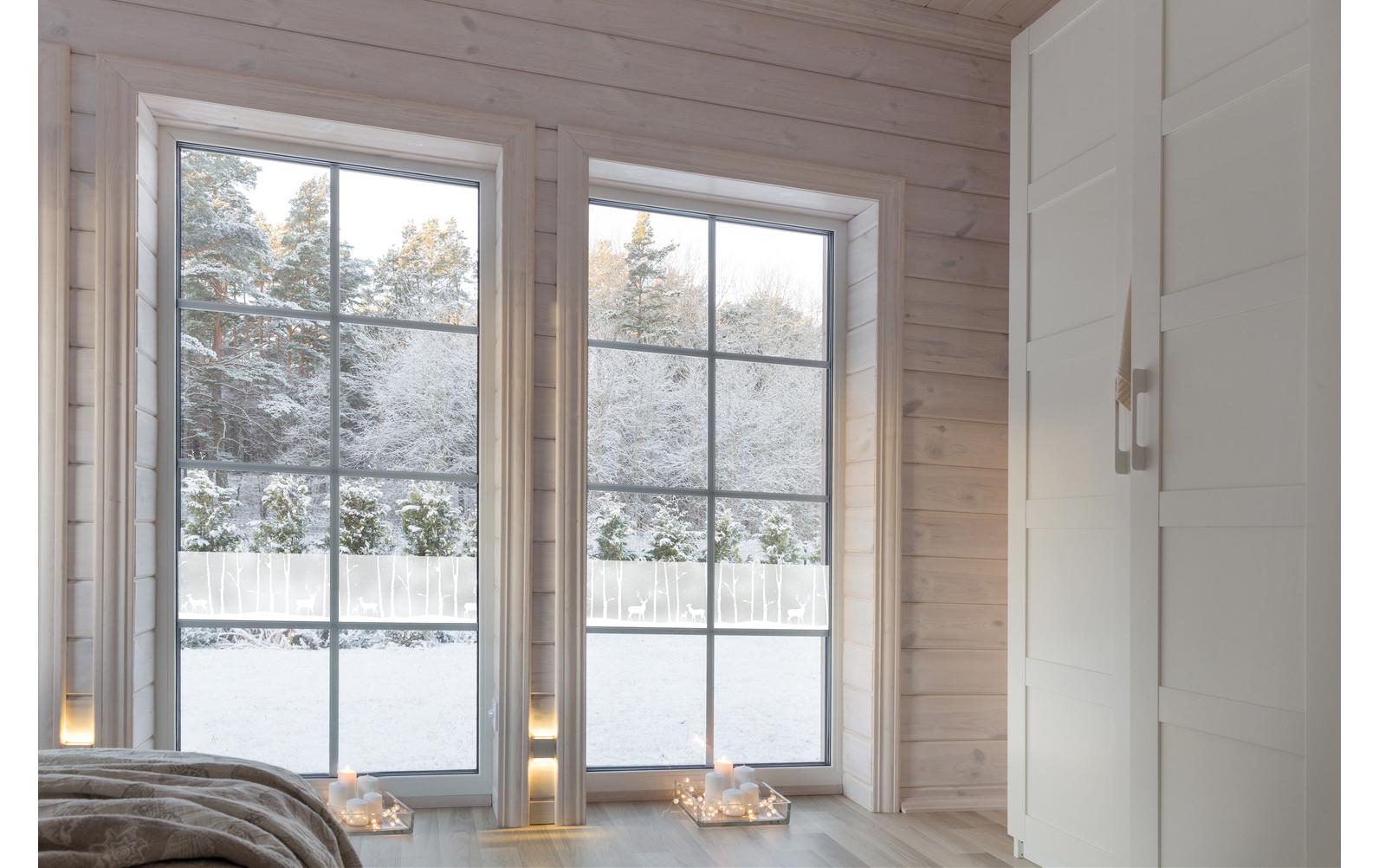 Fensterfolie Birch Woods 20 x 150 cmWeihnachtliche Fenster-Deko