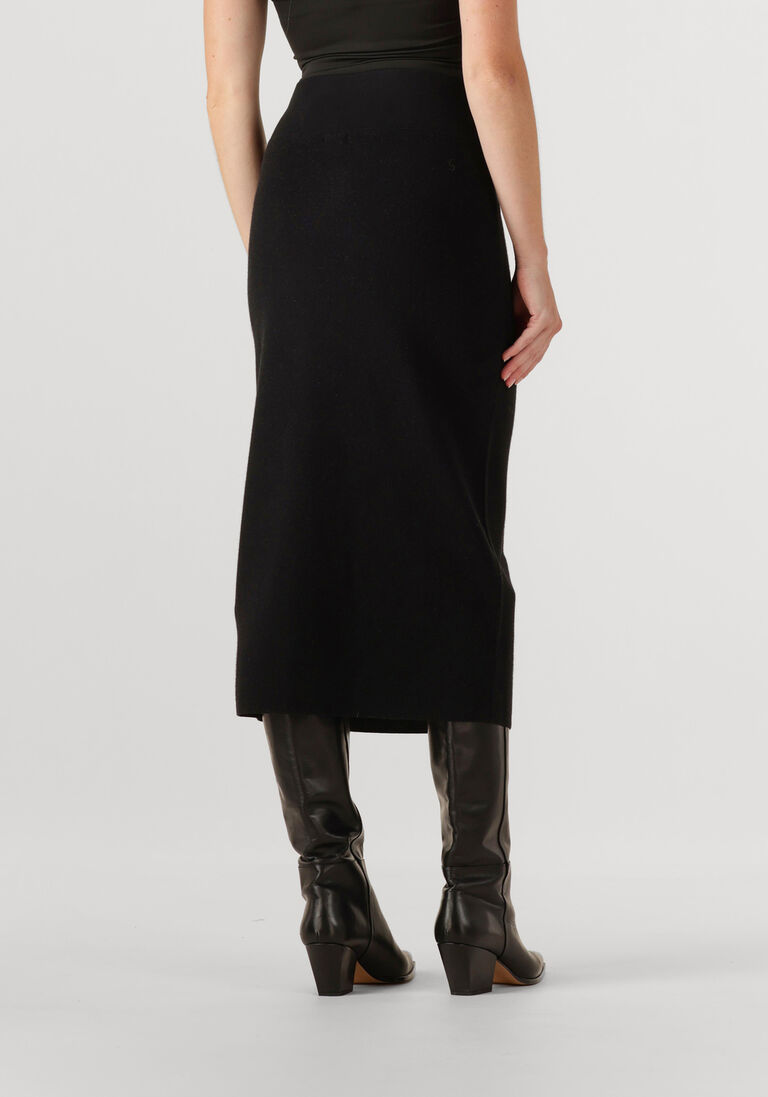 zwarte caroline biss midirok 4745