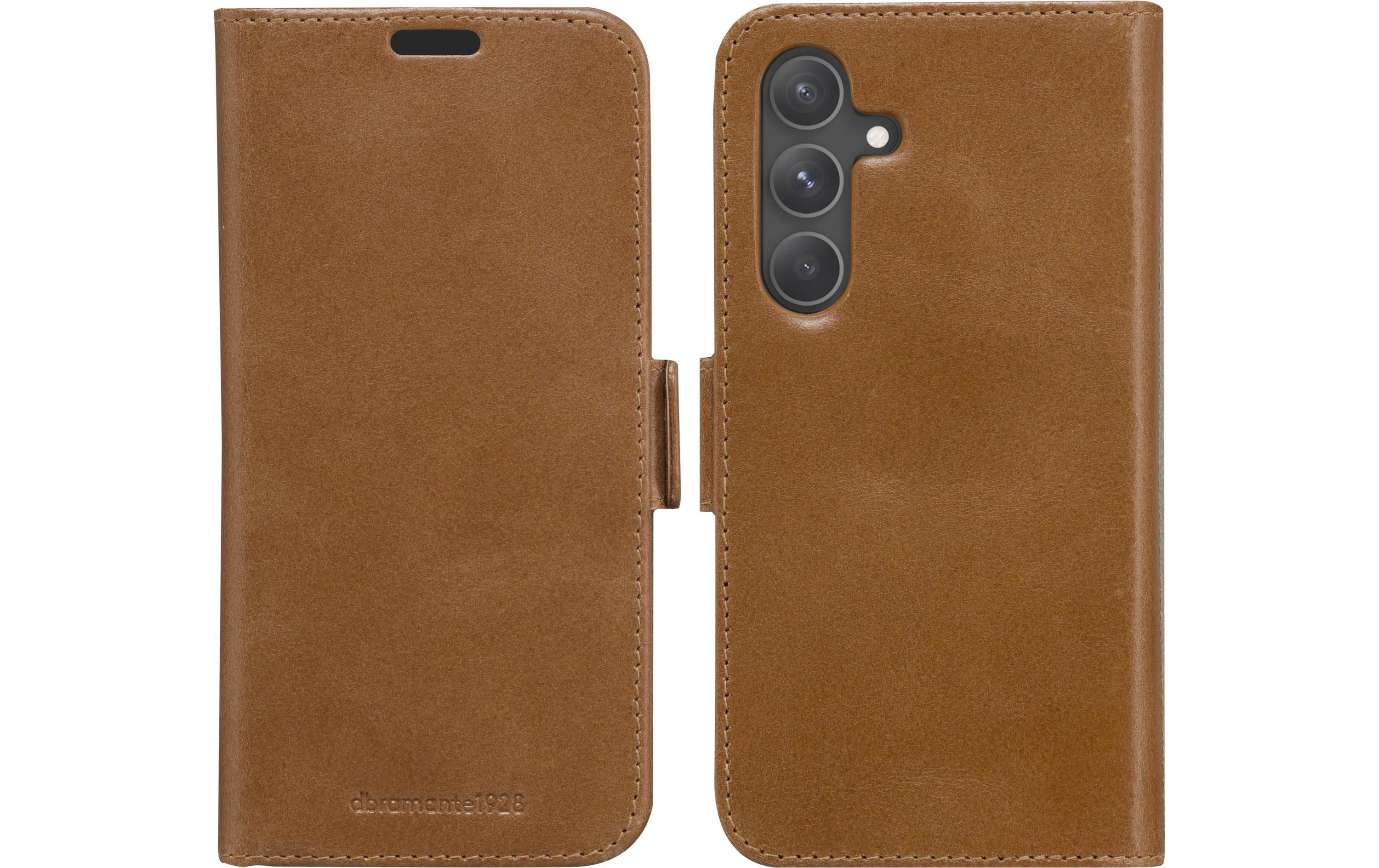 Book Cover Lynge Galaxy A55 5G TanSchutzhülle für das Samsung Galaxy A55 5G