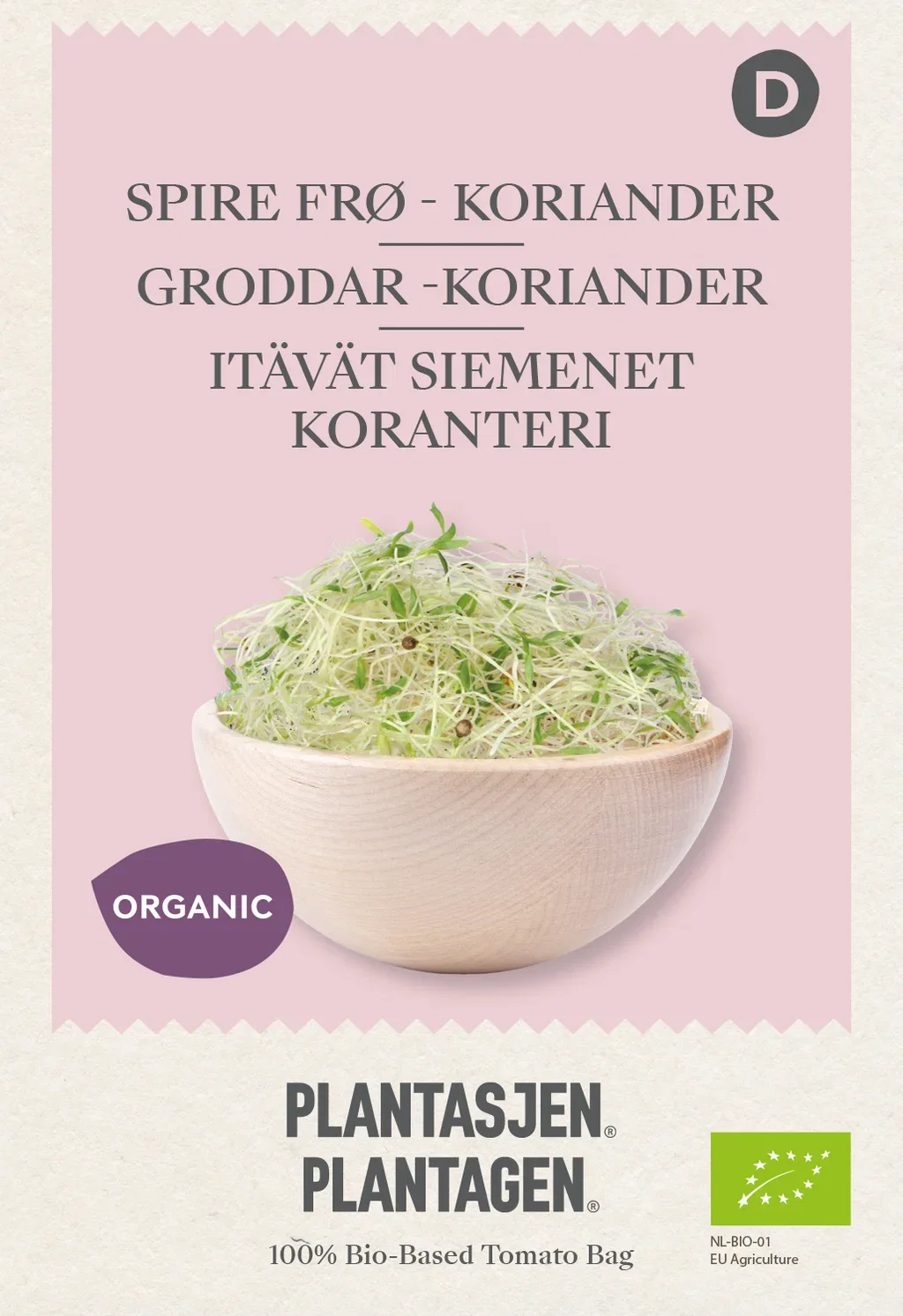 Plantagen Koriander - Spirefrø