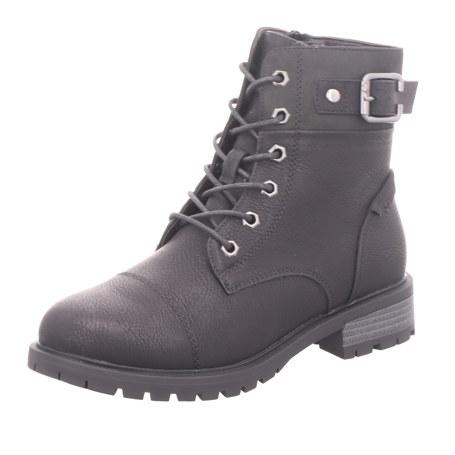 Alyssa Damen-Schnürstiefelette Schwarz