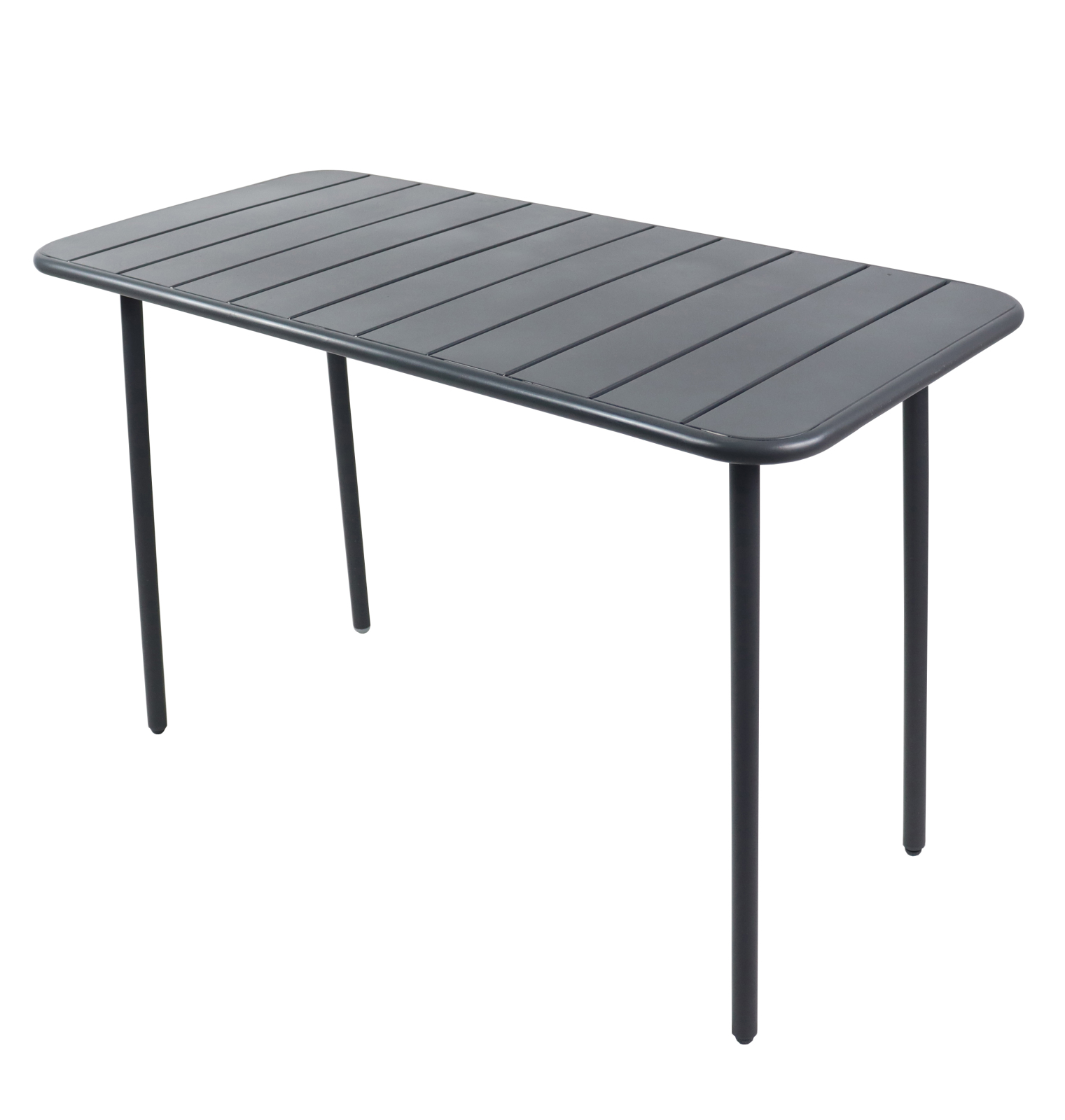 Gartentisch SUMILA - schwarz - 110x55 cm