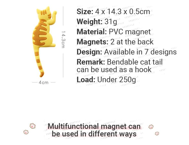 Schattige essentials - Kattenmagneet
