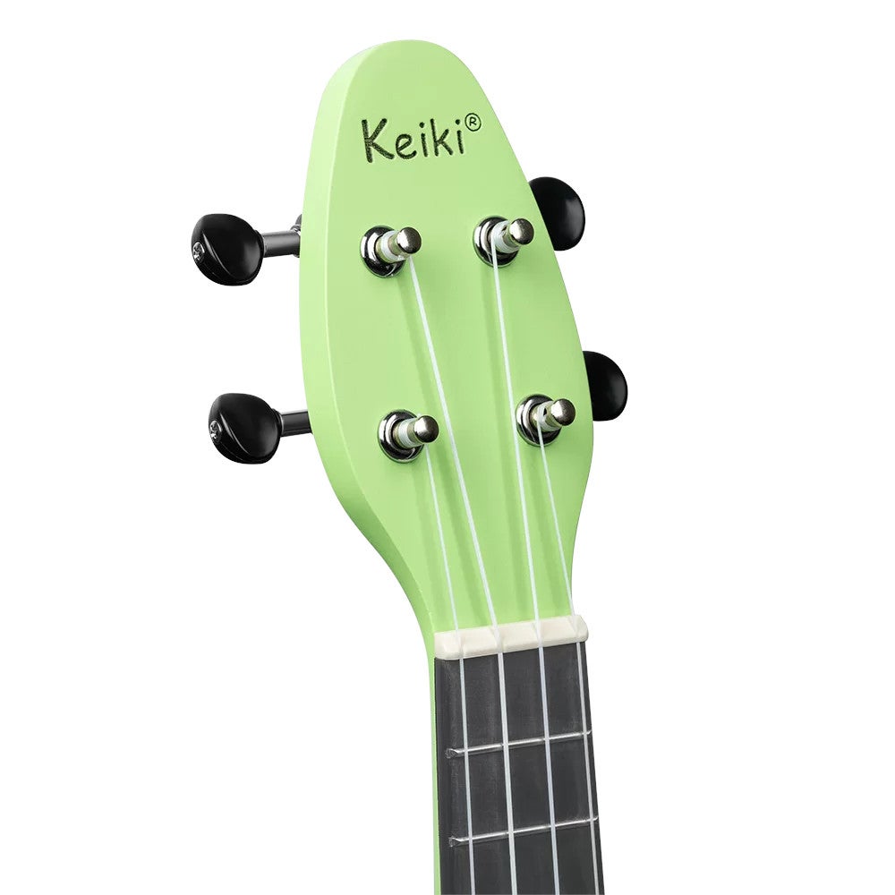 Ortega Keiki K2-TMO Soprano Size Ukulele Tomatillo sopraan ukelele set
