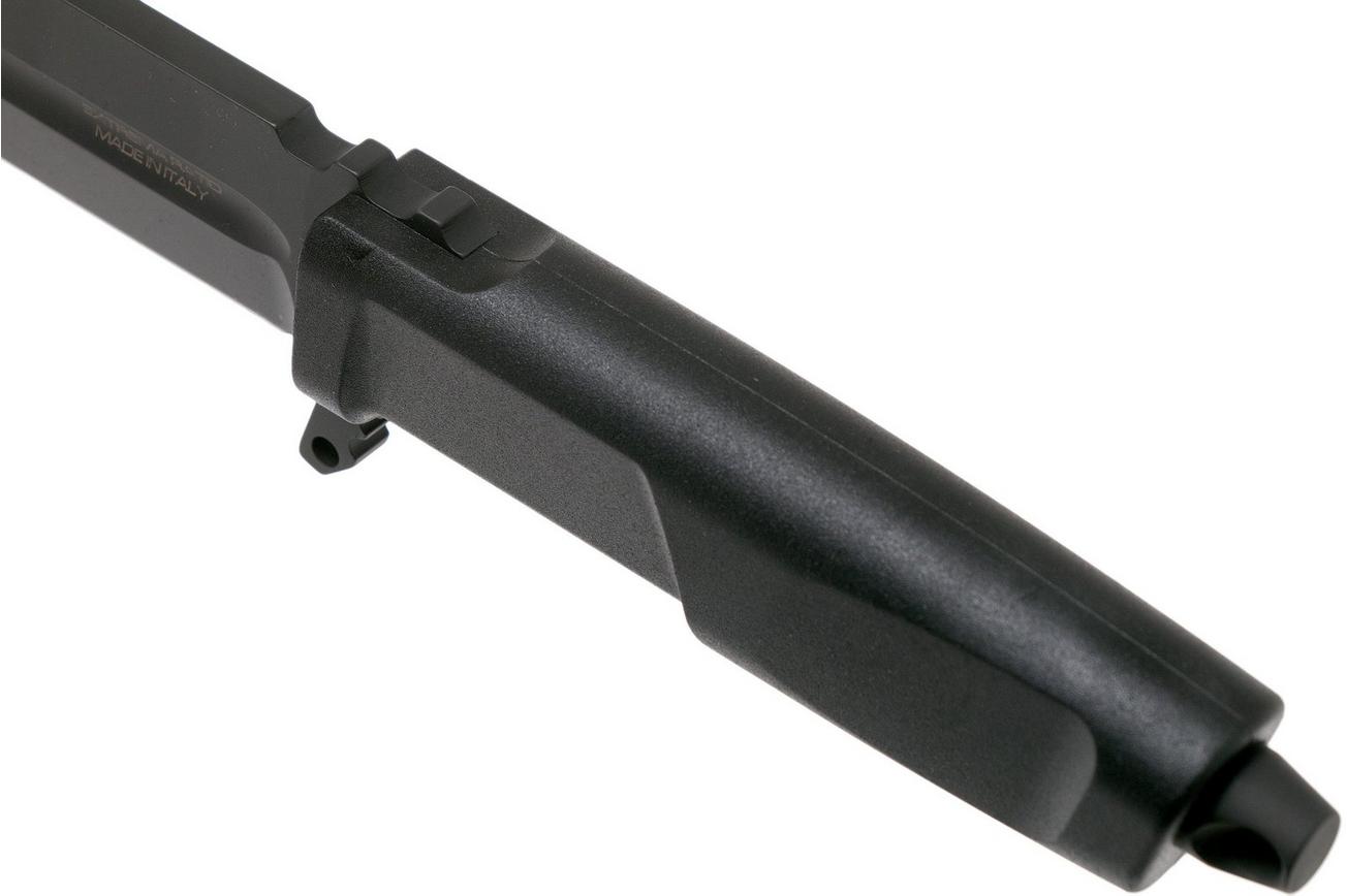 Extrema Ratio Contact, Black Black 04.1000.0215/BLK vaststaand mes