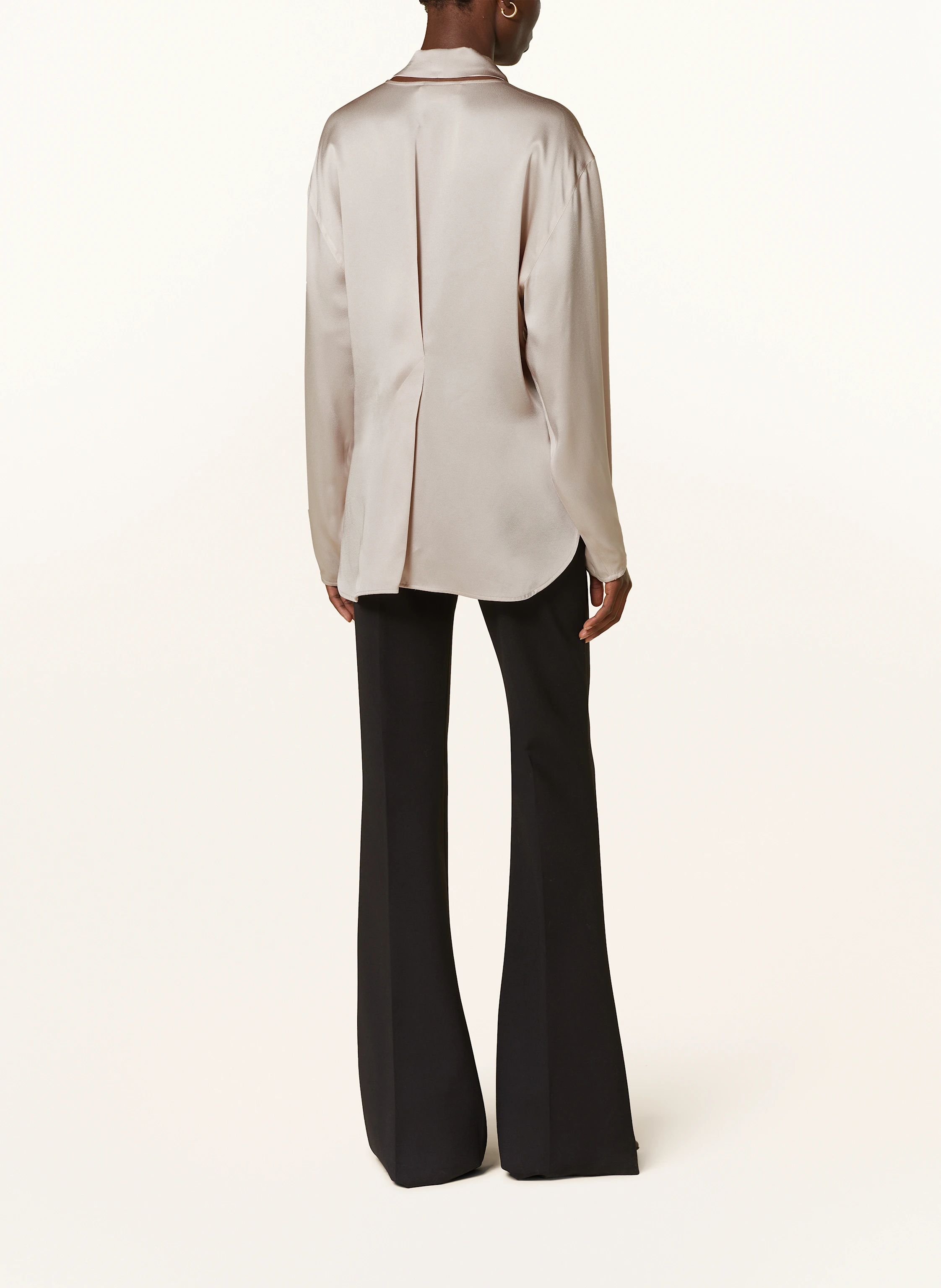 VICTORIA BECKHAM Schluppenbluse aus Satin