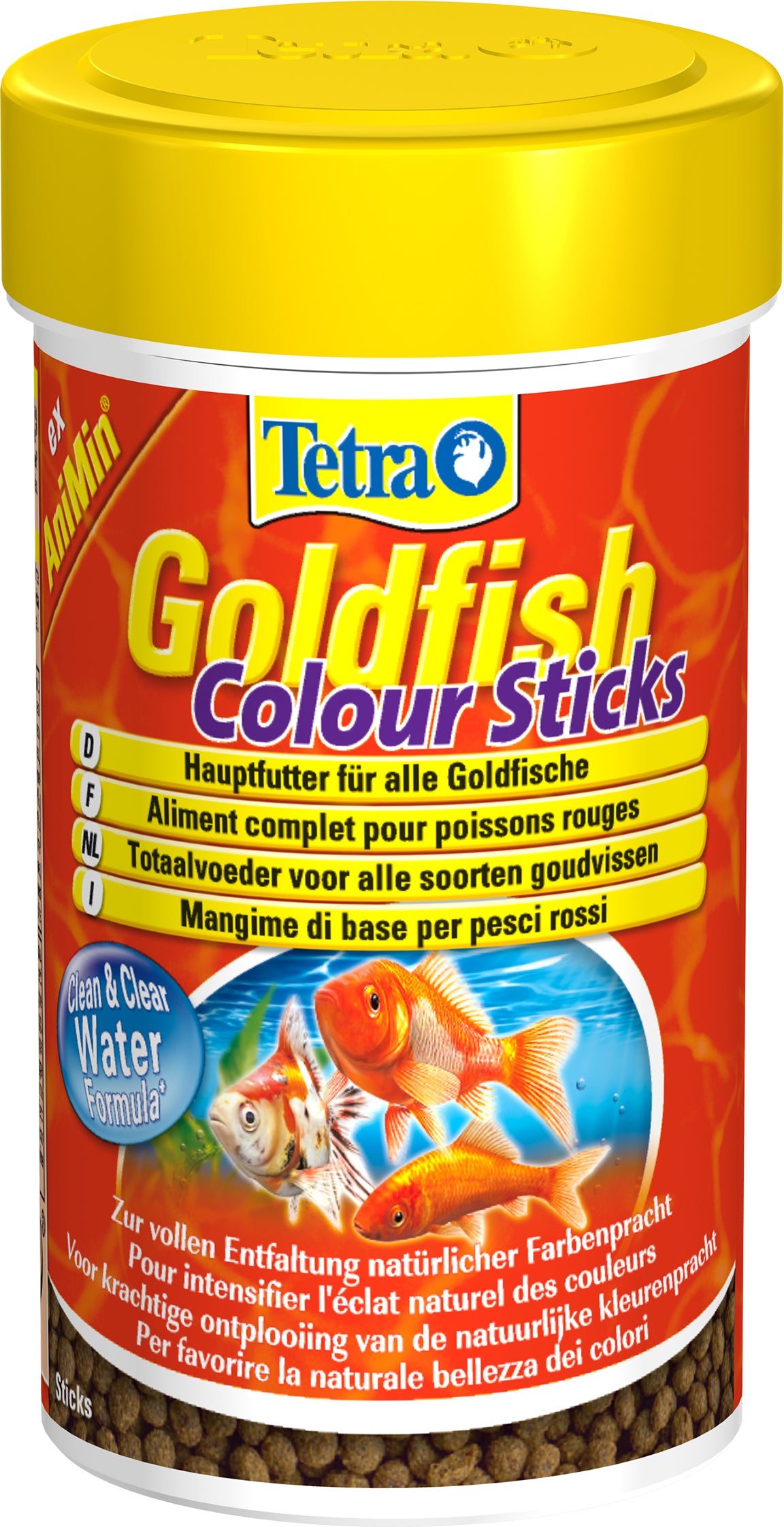 Tetra visvoer Goldfish Colour sticks 100 ml