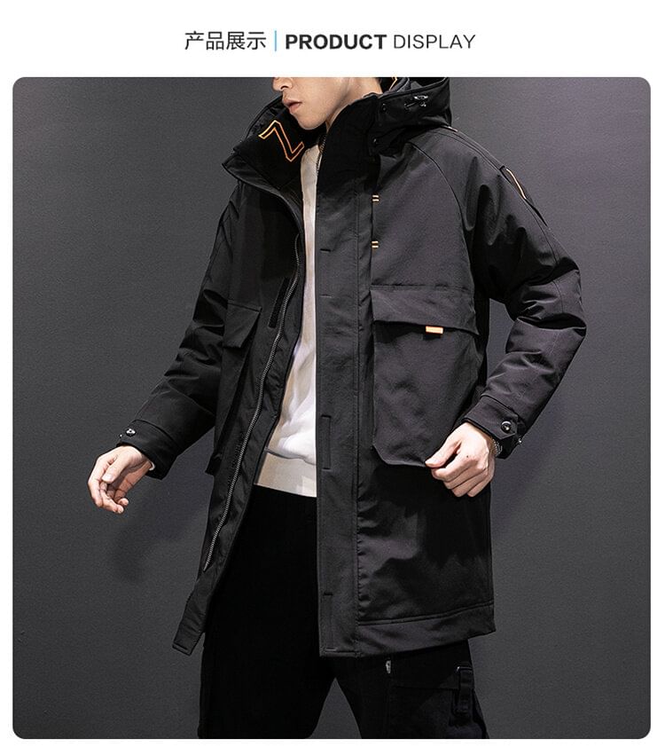 Dukakis - Parka met capuchon en rits