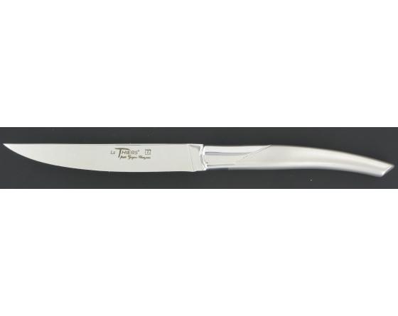 Le Thiers Table Inox sablé - coffret de 6 pièces Couteaux Table par Goyon Chazeau