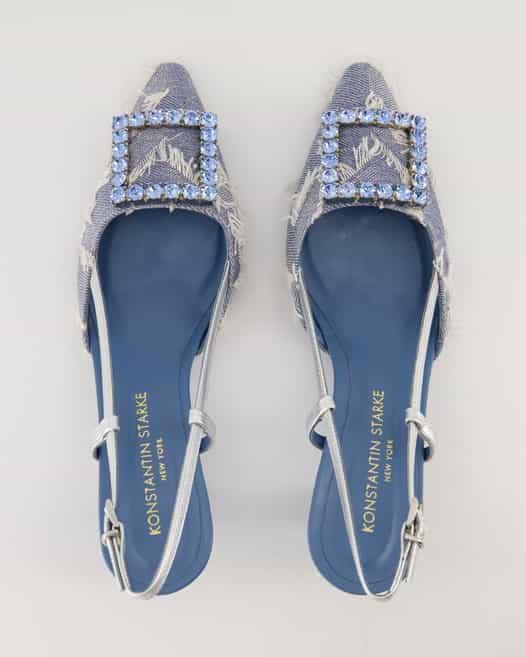 Konstantin Starke Stefi Slingpumps in Blau