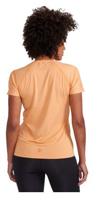 Maillot manches courtes Femme Craft Adv Essence Slim Orange