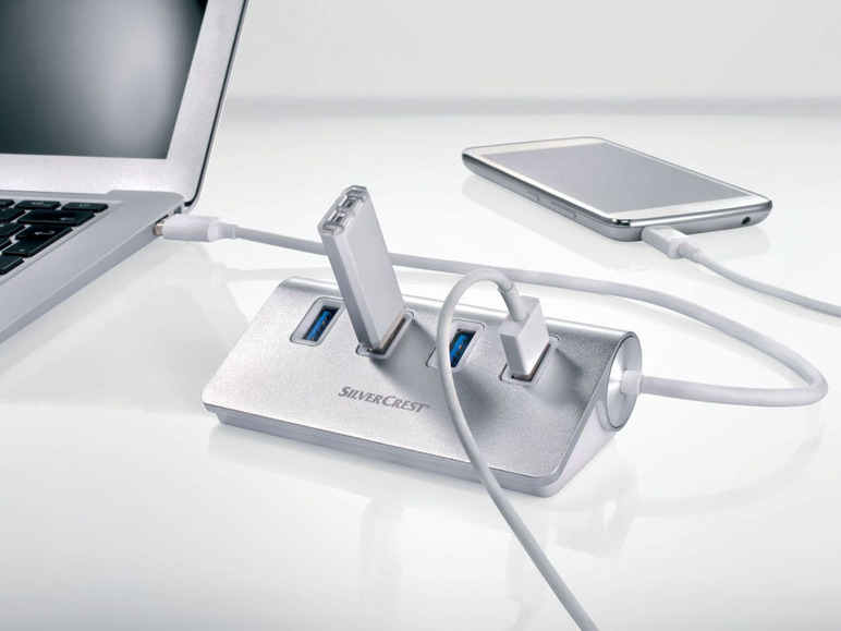 USB-hub, 4 poorten