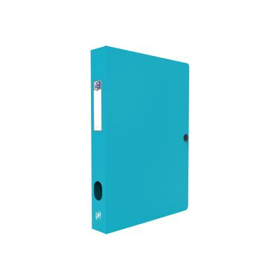 Oxford Memphis - Boîte de classement plastique - dos 40 mm - disponible dans différentes couleurs pastels