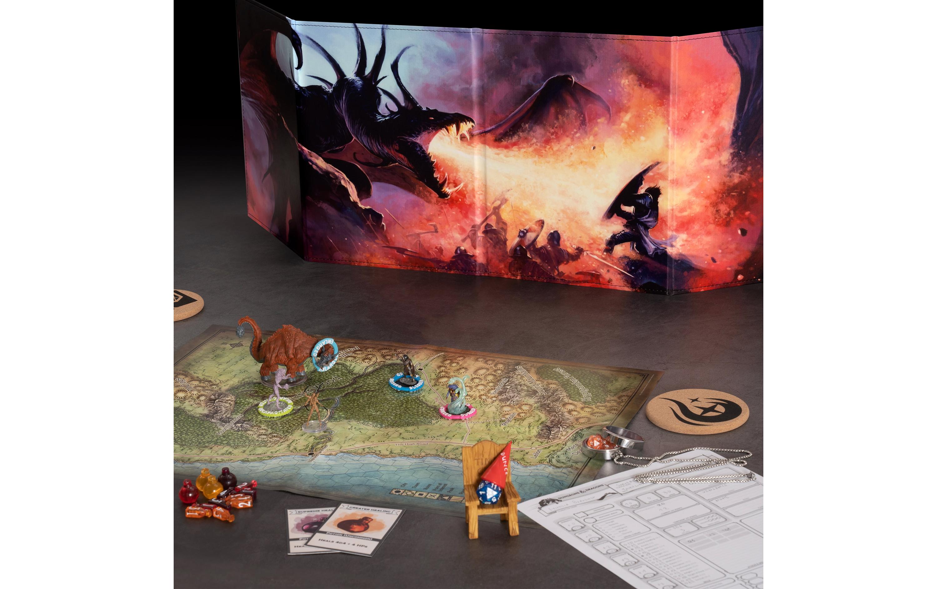 Sichtschirm DracheSpieltrenner für den Dungeon Master