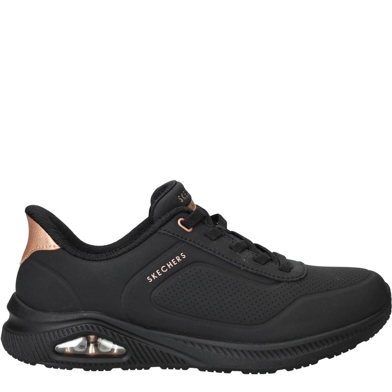 Skechers Arch Fit Uno Sneakers Zwart Dames