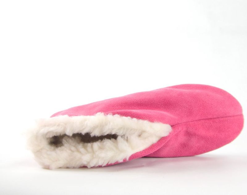 Bernardino - Spaanse Sloffen - Roze - 100% Kwaliteits Suede