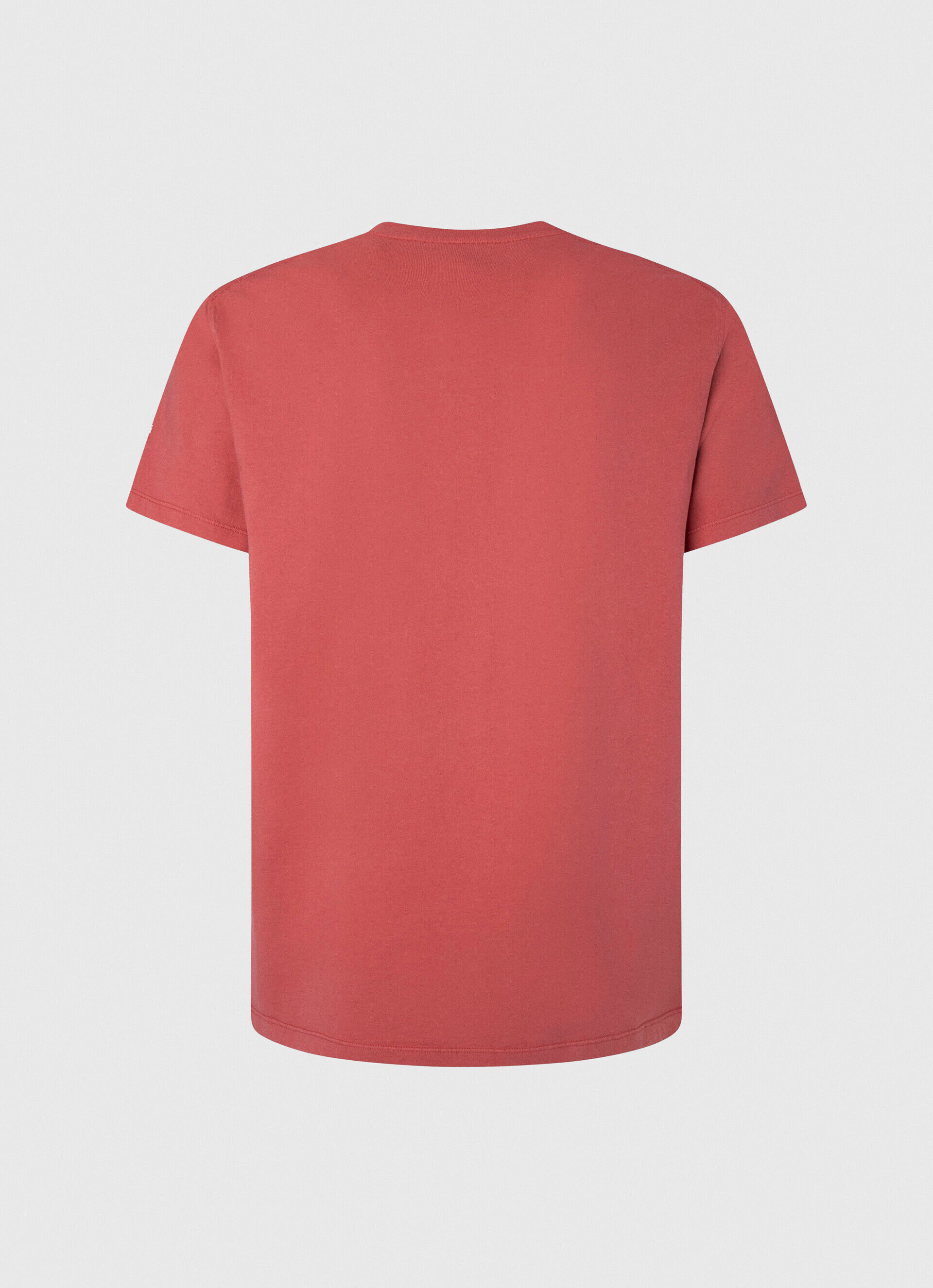 CAMISETA COM LOGOTIPO ESTAMPADO - vermelho estúdio