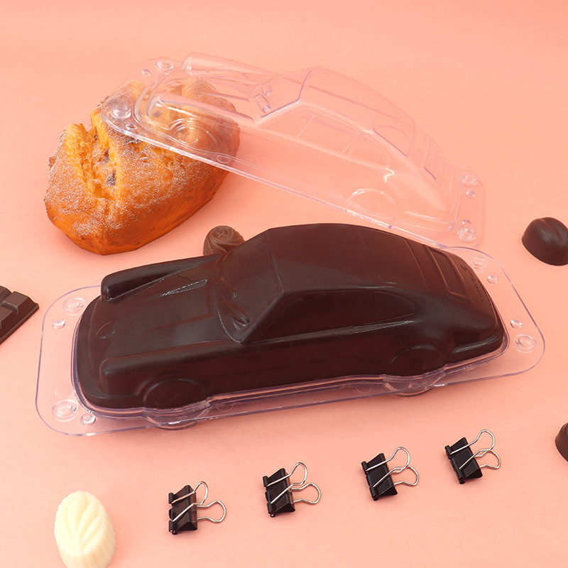 (22x9cm) 3D Schokoladen Giess Form DIY Kinder Geburtstag Torte Dekoration - Rennauto