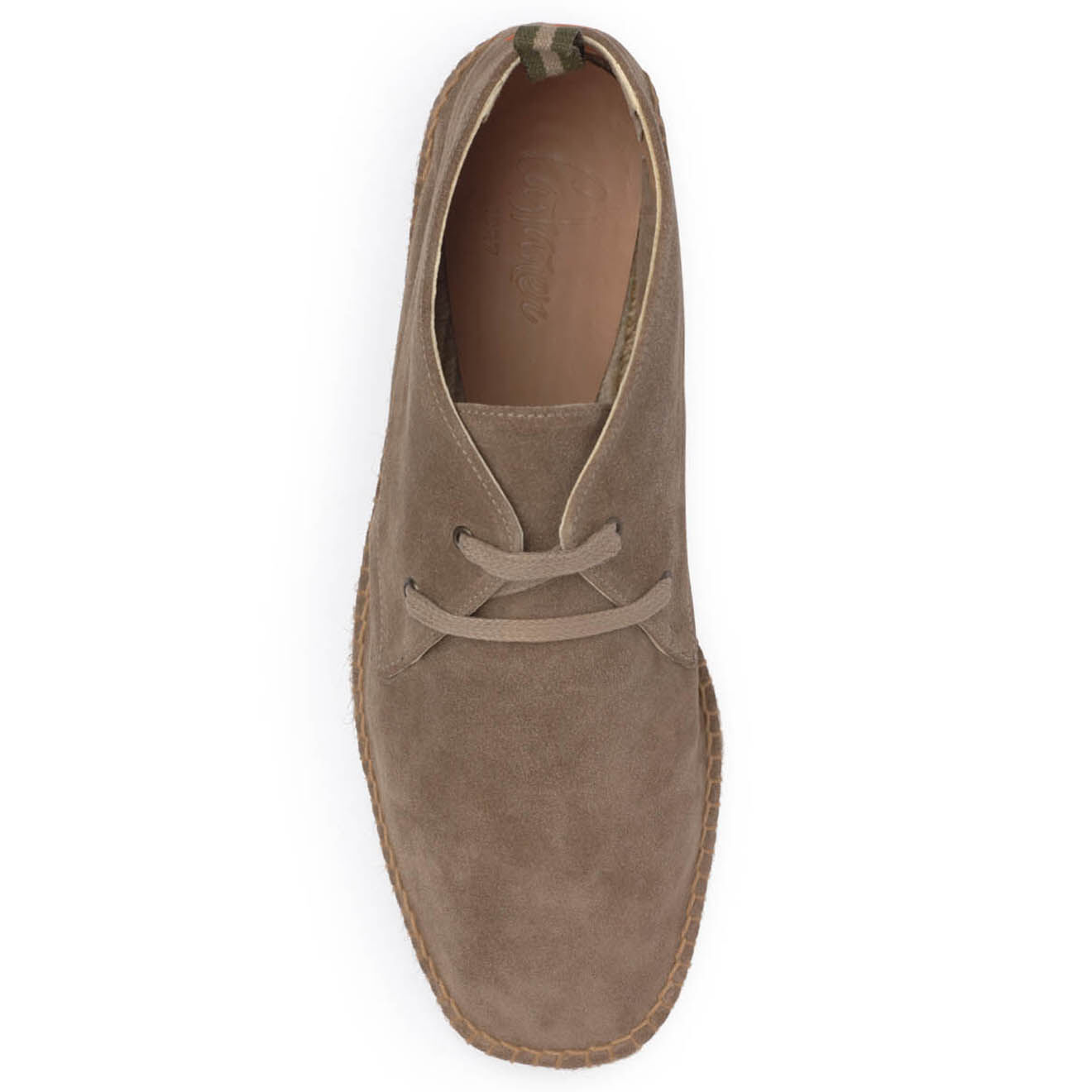 Castaner Chukka boots en Velours de Cuir Bruno vison