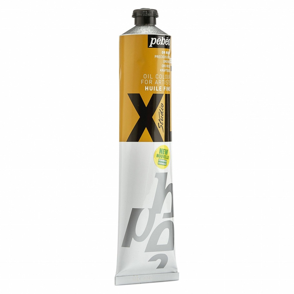 Peinture à l'huile fine xl studio - or riche - 200 ml