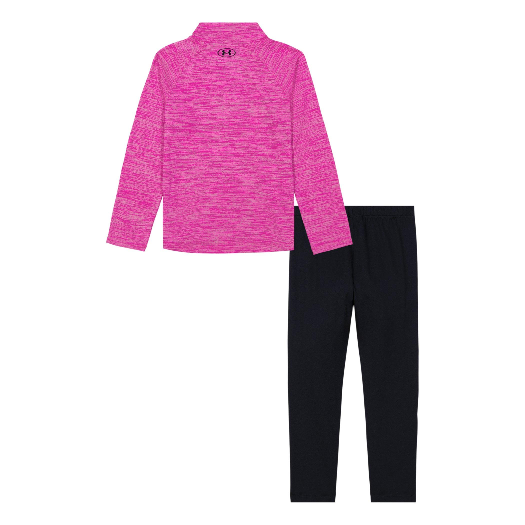 Under Armour UA Quarter Zip Sweater and Tracksuit Trouser Set Infants