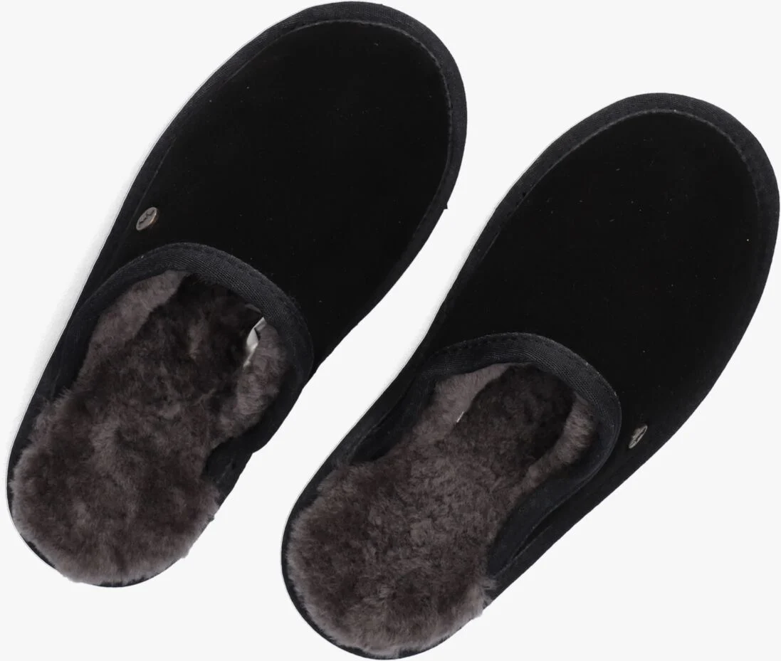 WARMBAT zwarte warmbat pantoffels classic kids