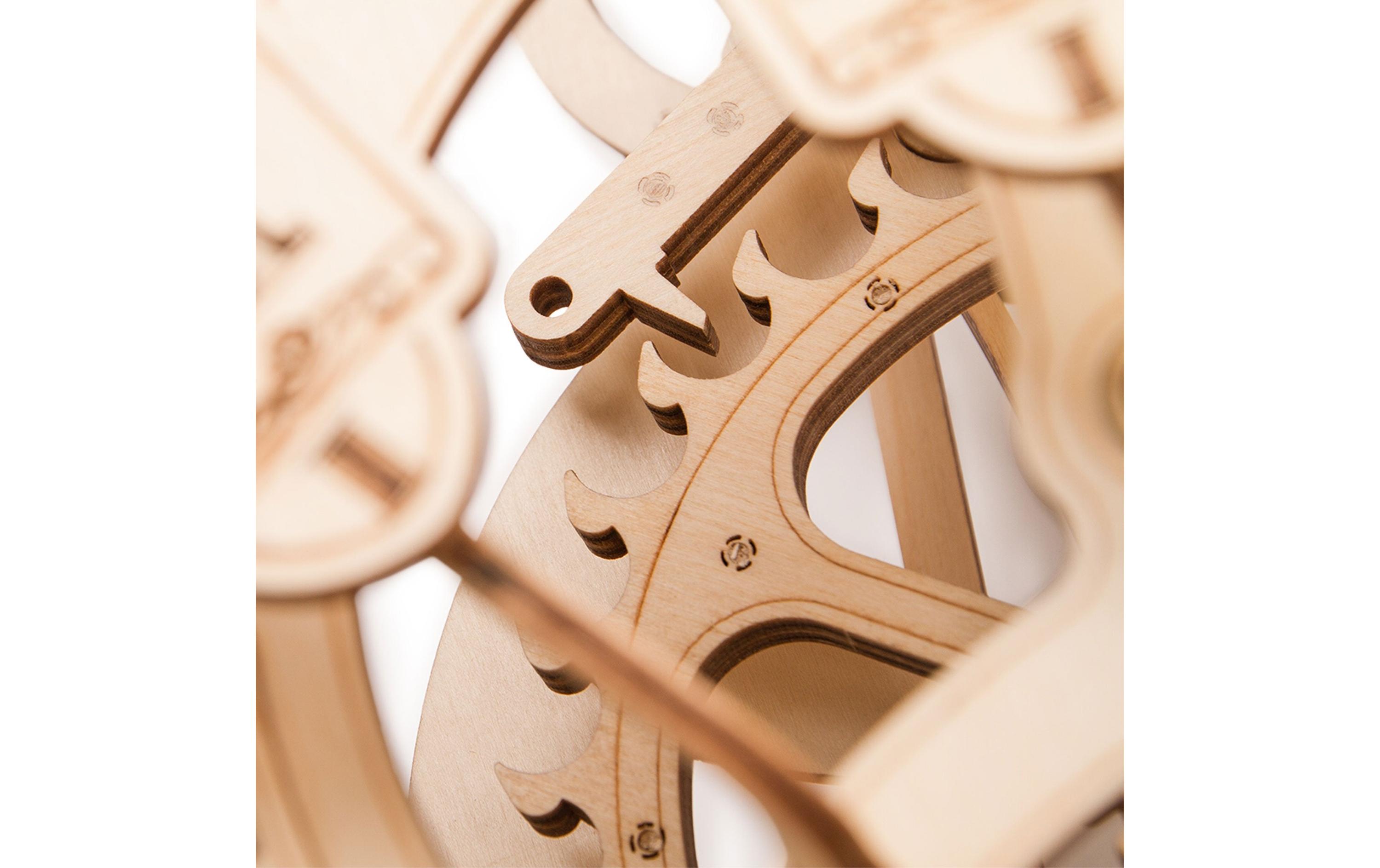 Bausatz Pendulum Wanduhr<br>Pendeluhr 3D Bausatz aus Holz