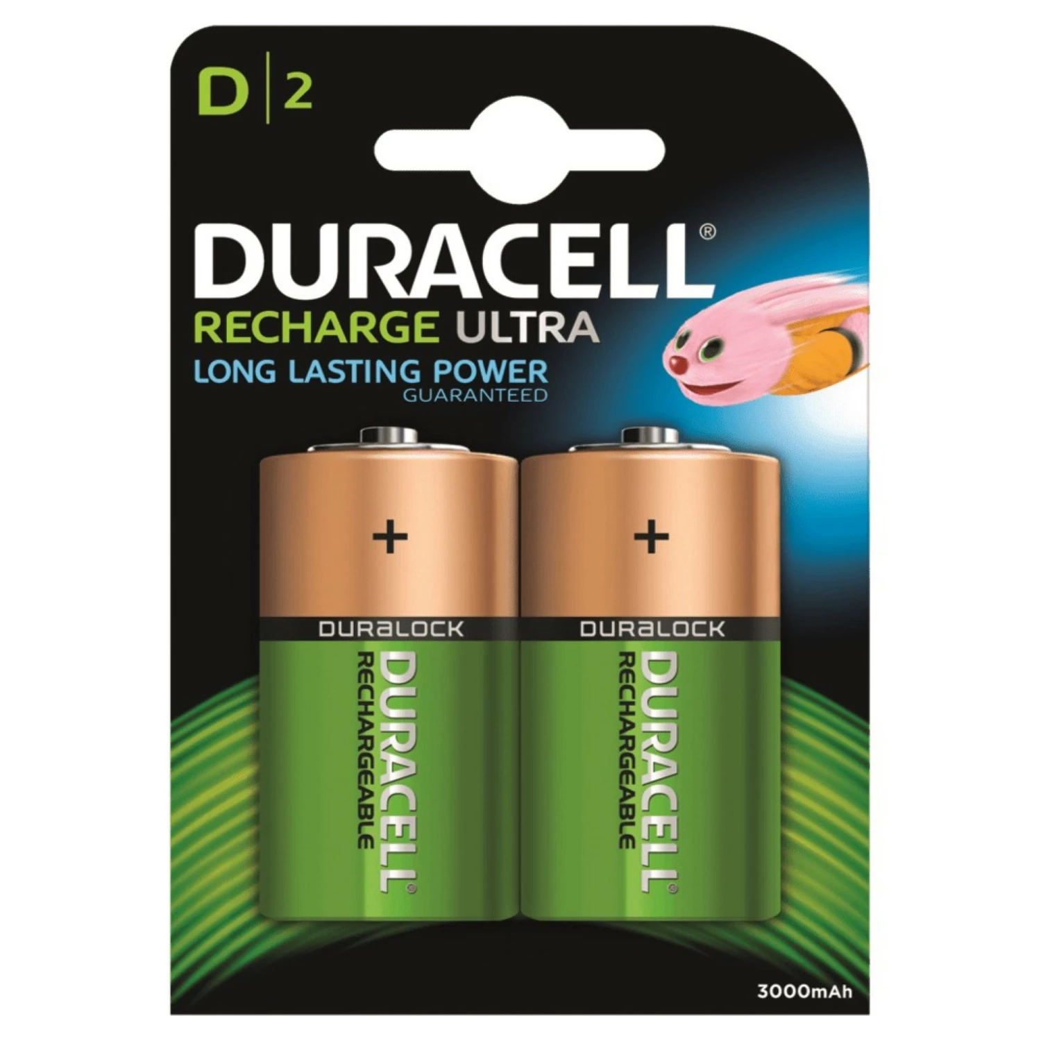 Duracell 3100000229 oplaadbare batterij ultra NiMH D A2 3000mAh