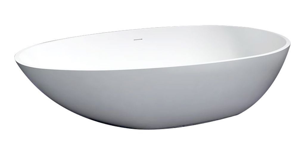 Best Design Solid Puur vrijstaand bad 180x90x58cm glans wit