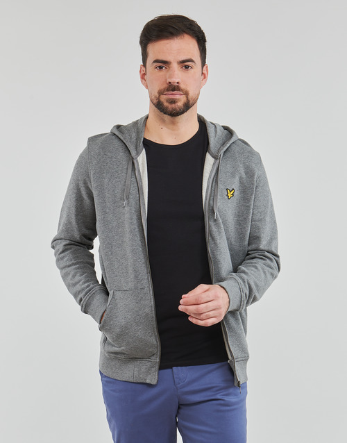 Lyle & Scott - ZIP THROUGH HOODIE - Gris