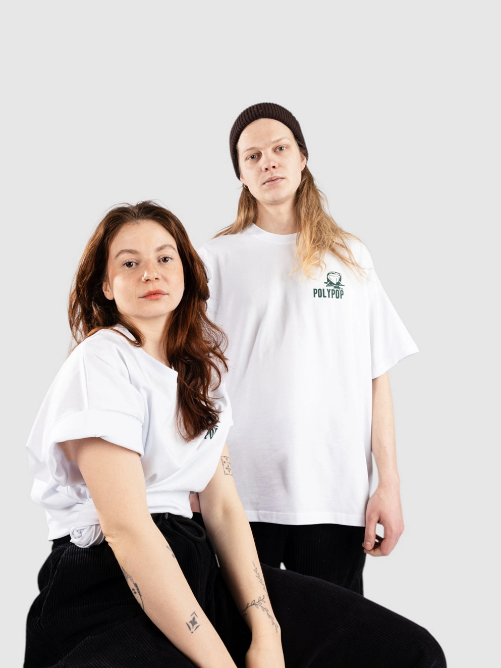 Polypop Meltdown T-Shirt white