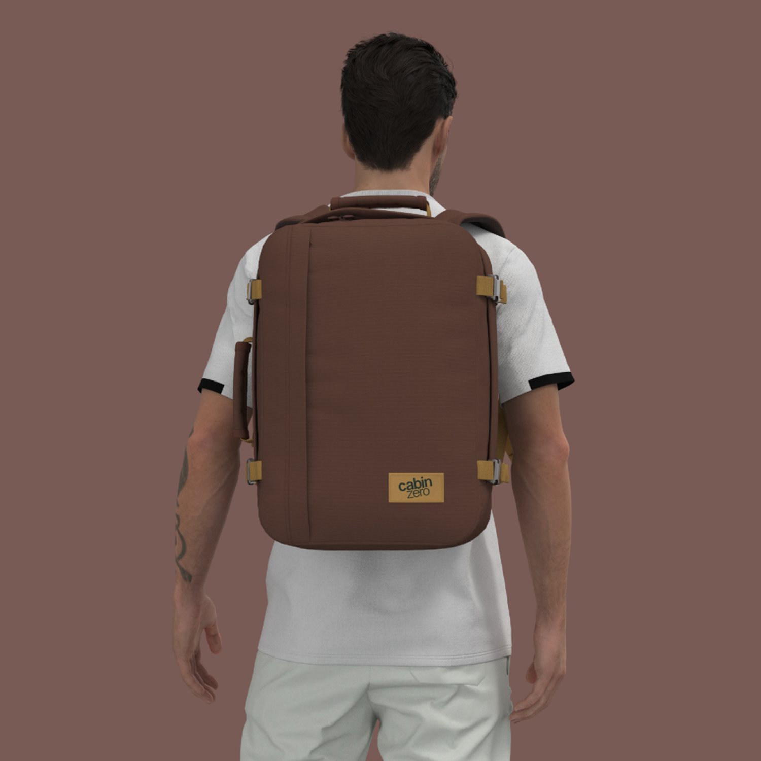 CabinZero Classic 36L Ultra Light Cabin Bag belgian chocolate