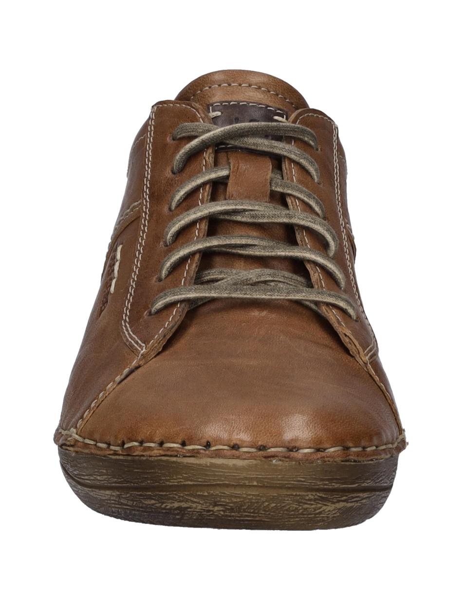 Halbschuh Felicia 02, cognac-kombi