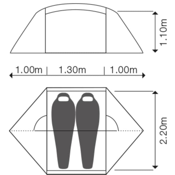 Tente bivouac EXPED VENUS II
