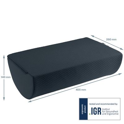 Leitz Ergo Cosy - Repose-pieds - gris velours