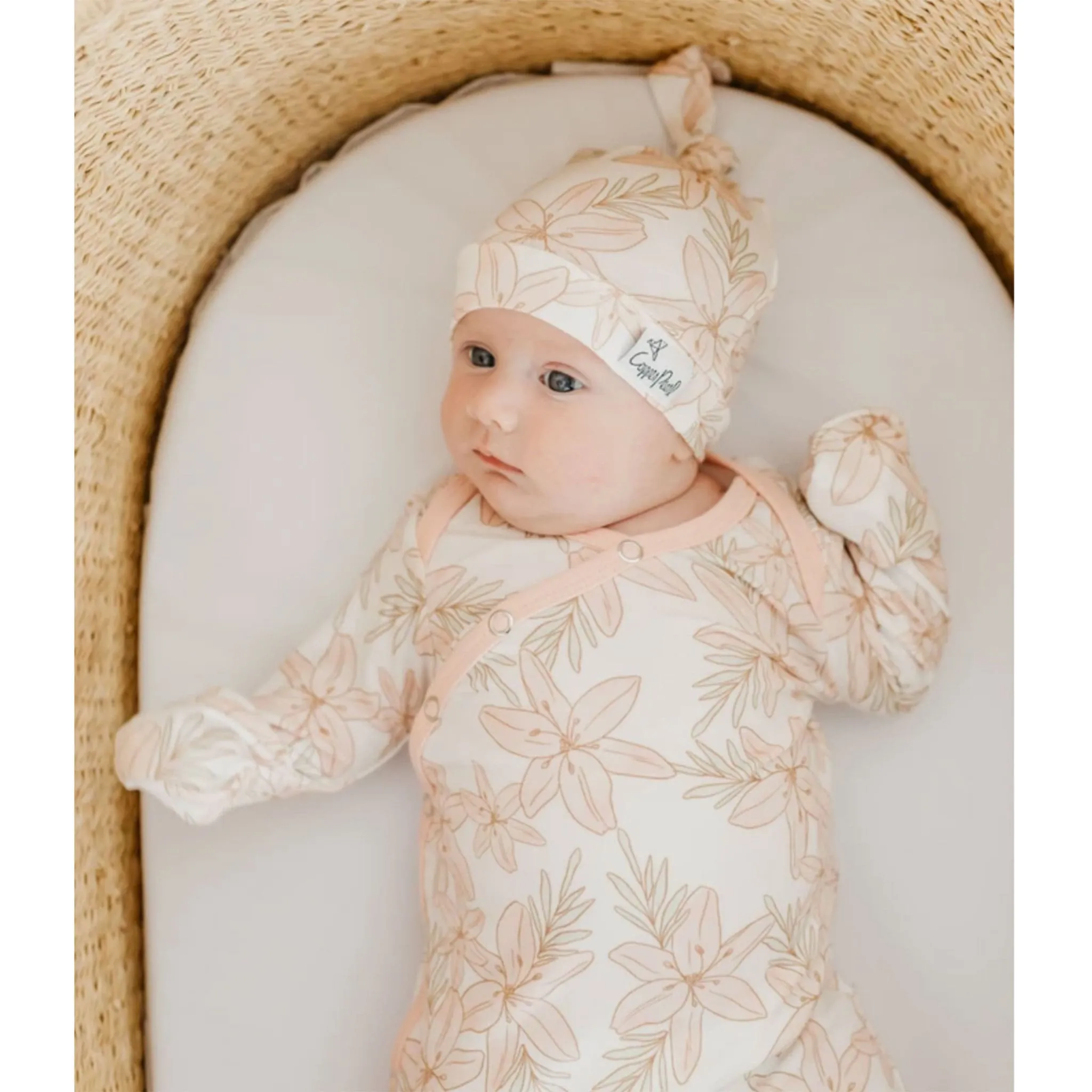 Copper Pearl Dormeuse à Noeud 0m+ - Fleur Kiana