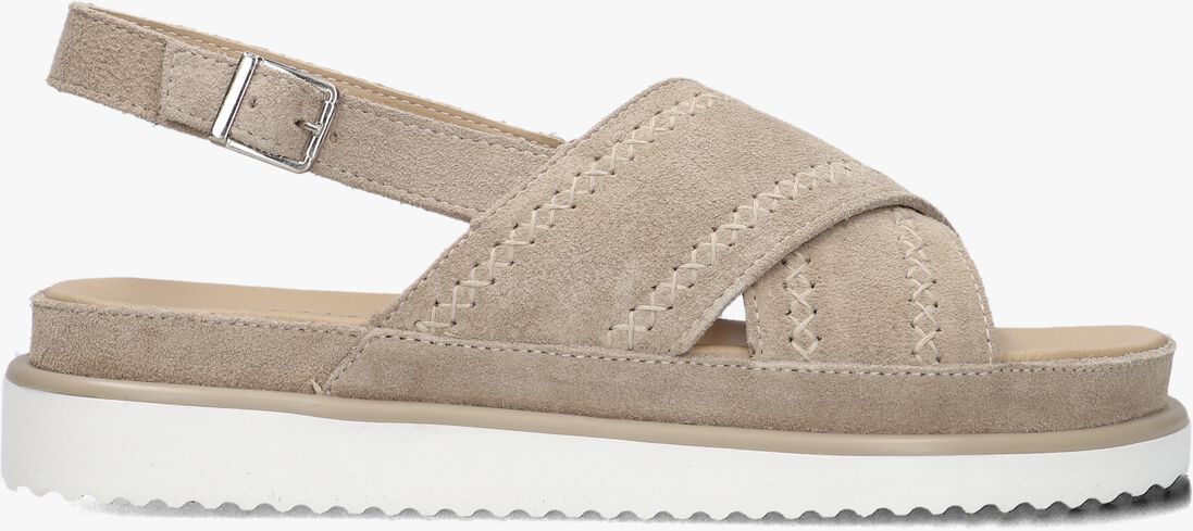 beige ayana platte sandalen 11863