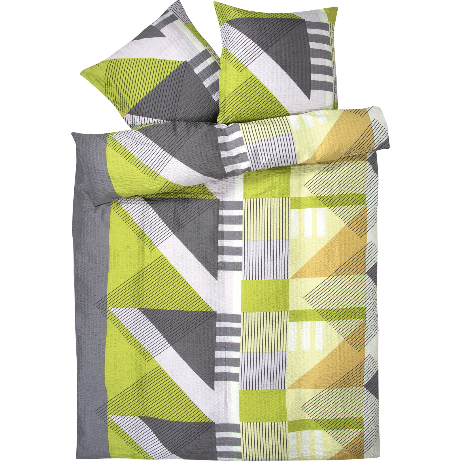 Bettwäsche mit geometrischem Muster 50x70 Kissenbezug