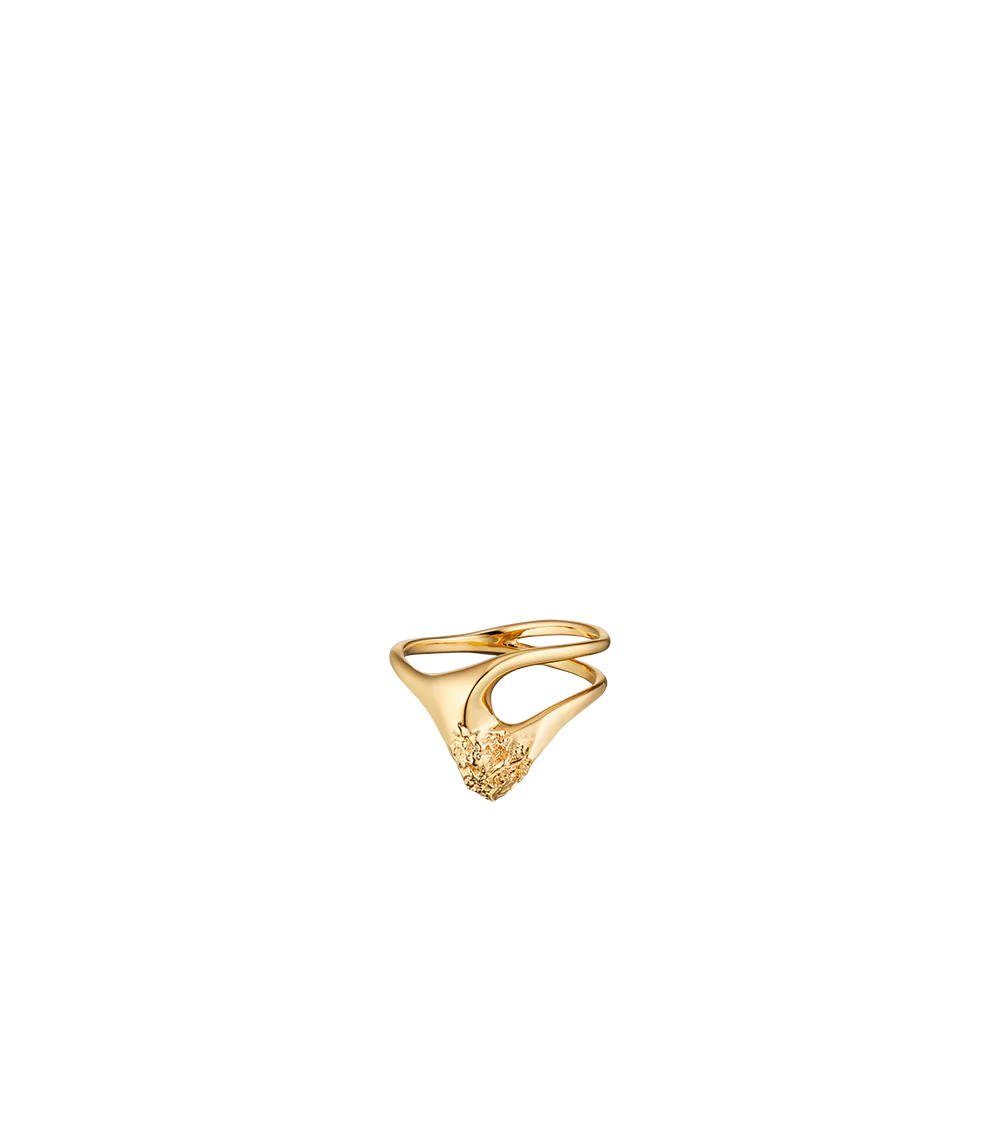 Bague Fine Eroz - Dorée à l’or 24 carats