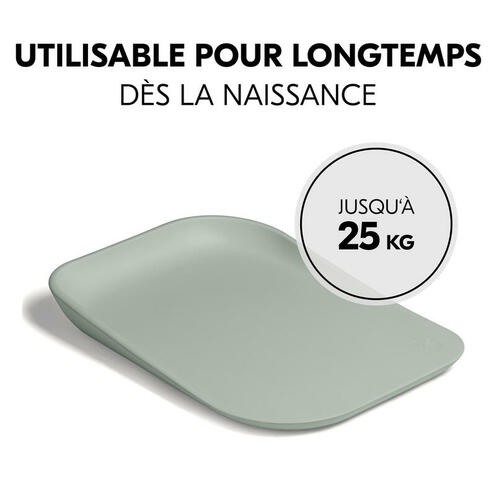 Matelas à langer Change N Clean - Vert Sage - HAUCK