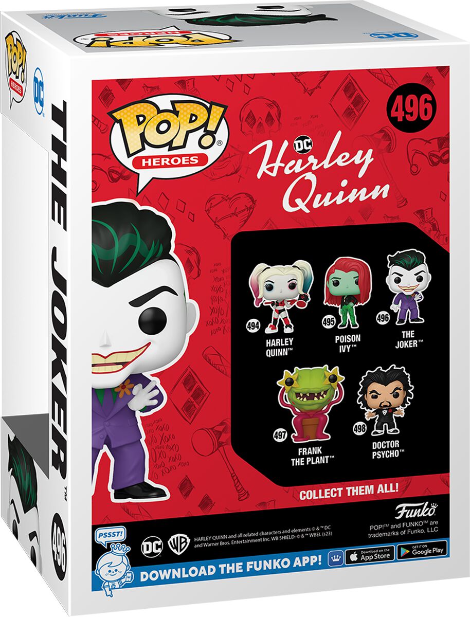The Joker - Funko Pop! n°496 | Harley Quinn Funko Pop!
