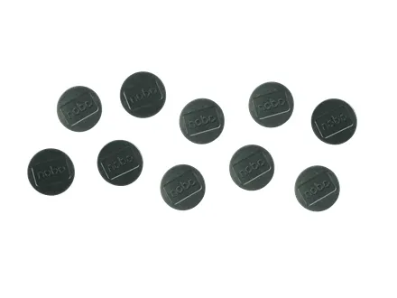 Magnet 38mm Nobo 2,5kg sort pakke a 10