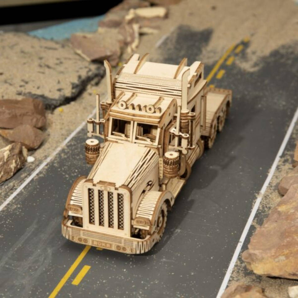 Robotime ROKR 3D houten vrachtwagen
