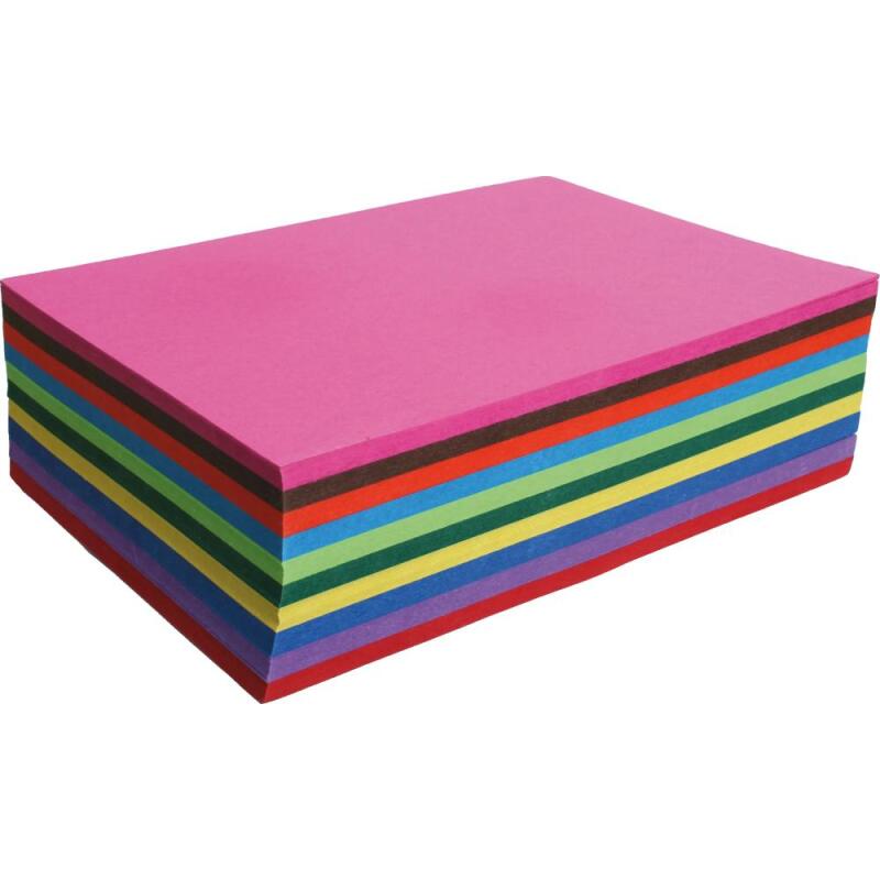 CARTA, Paquet de 40 feuilles 270g/m² au format 50x32,5cm - Assortiment