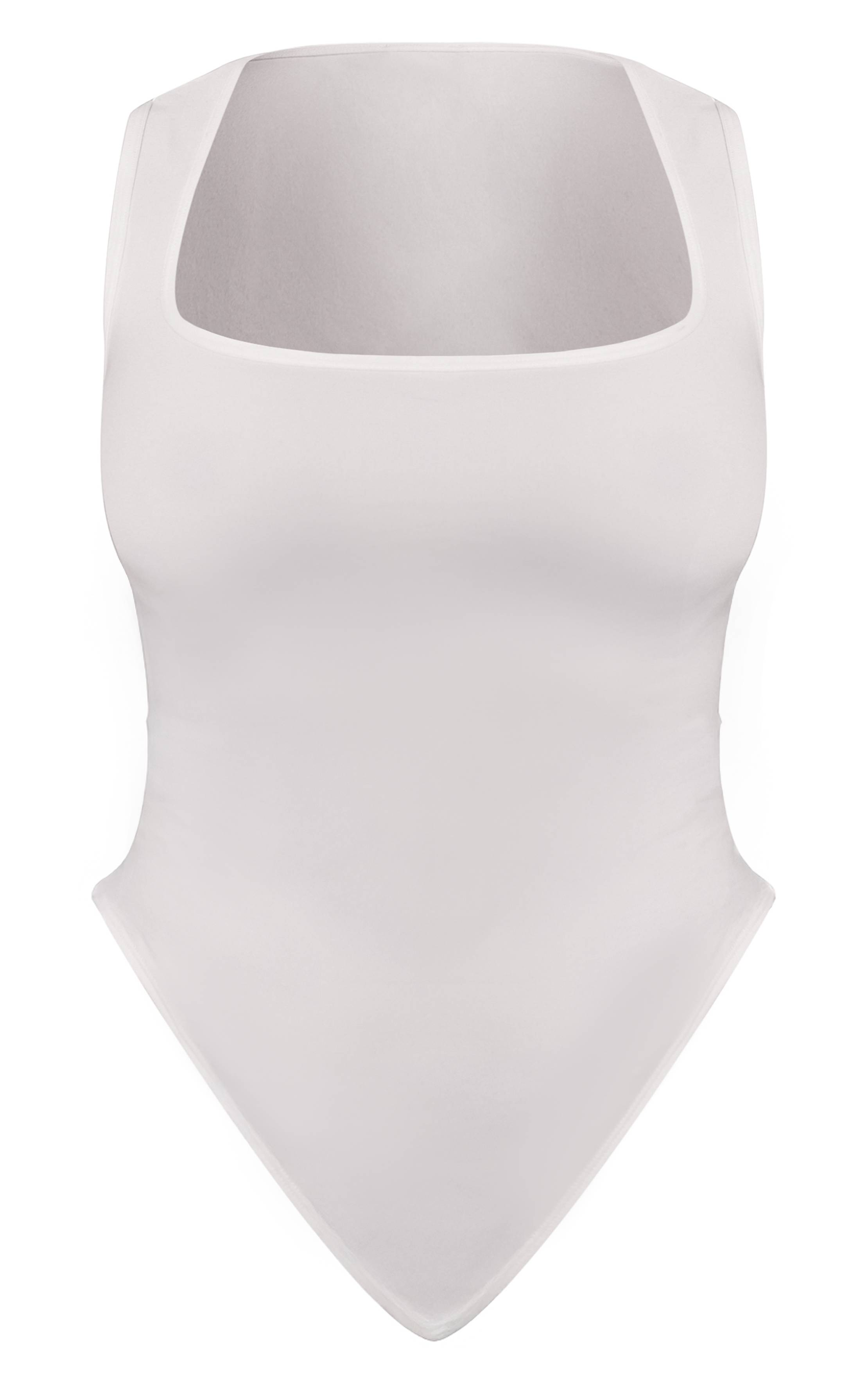 Blanc Body Sculptant Col Carré Shape