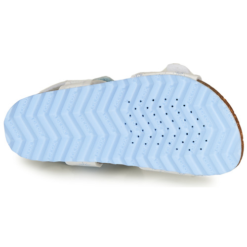 Geox - ADRIEL GIRL - Blanc / Bleu